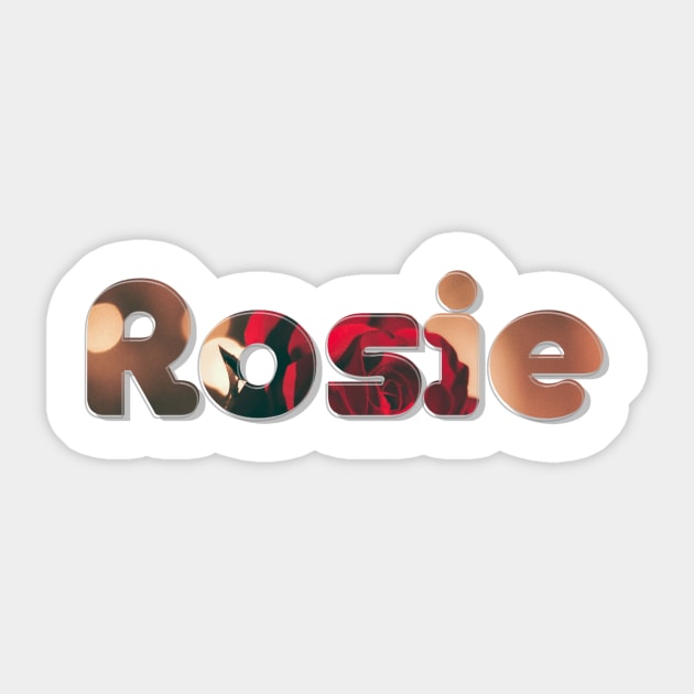 Rosie Sticker by afternoontees